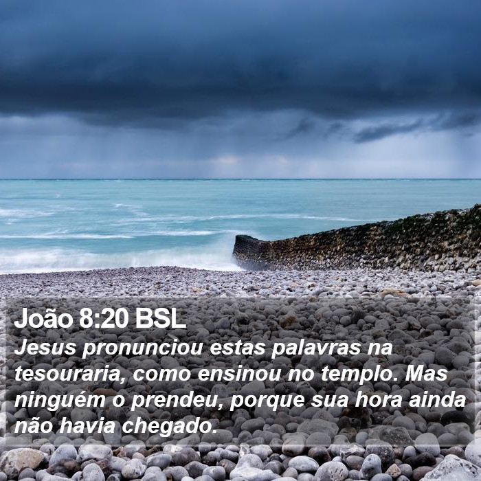 João 8:20 BSL Bible Study