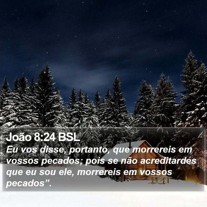 João 8:24 BSL Bible Study