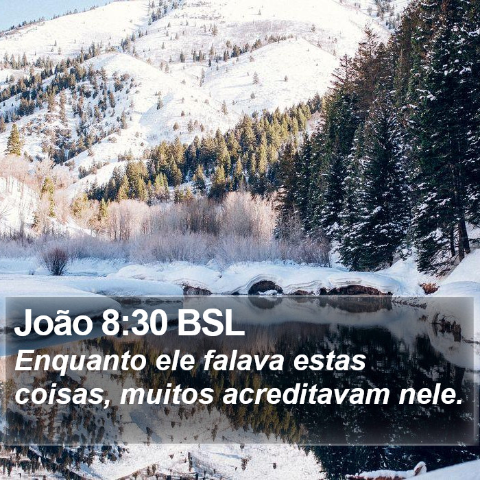 João 8:30 BSL Bible Study