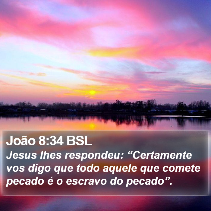 João 8:34 BSL Bible Study