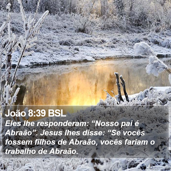 João 8:39 BSL Bible Study