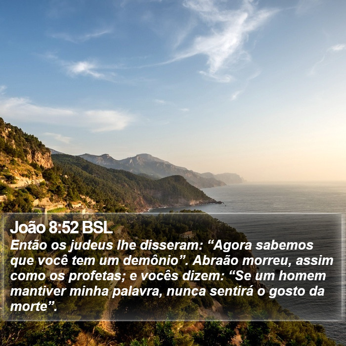 João 8:52 BSL Bible Study