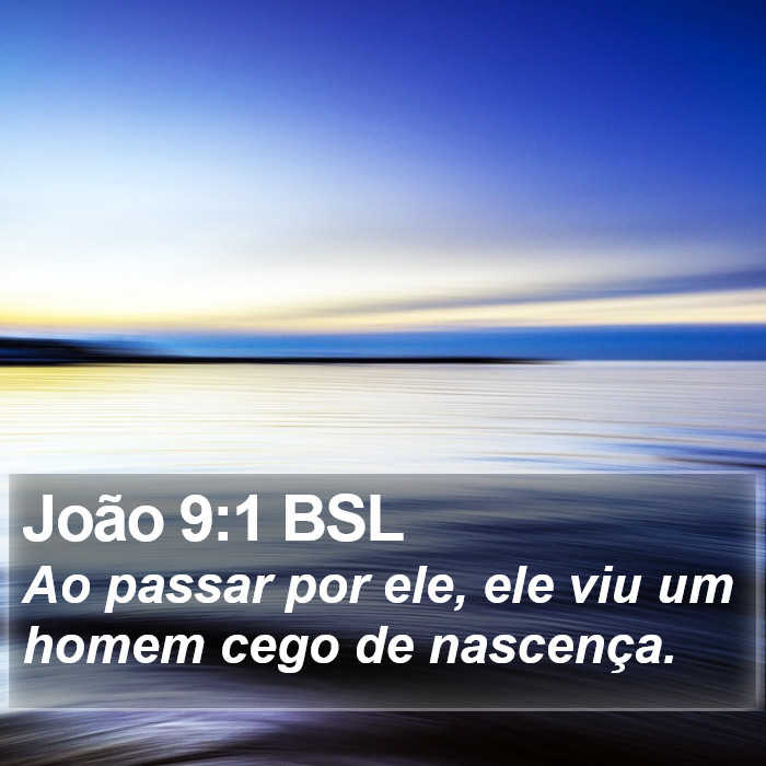 João 9:1 BSL Bible Study