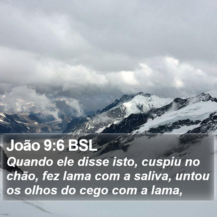 João 9:6 BSL Bible Study