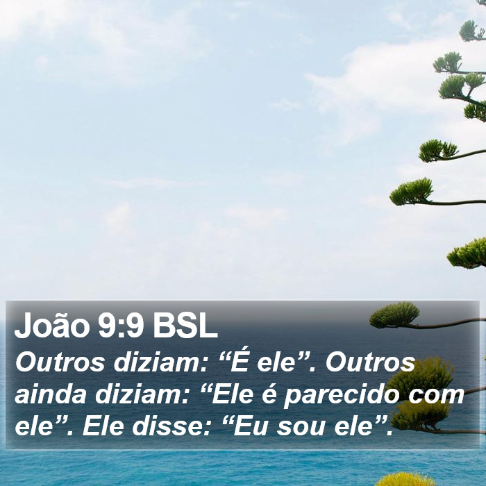 João 9:9 BSL Bible Study