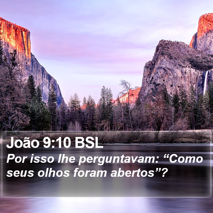 João 9:10 BSL Bible Study