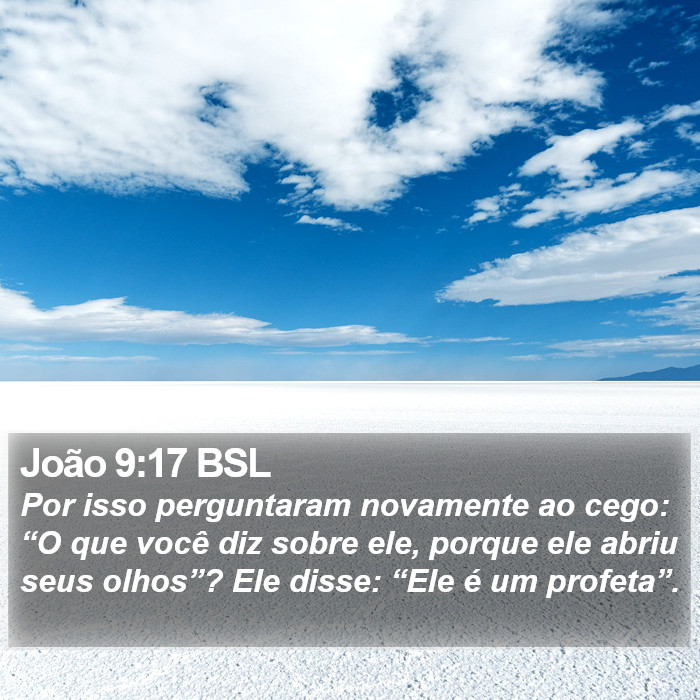 João 9:17 BSL Bible Study