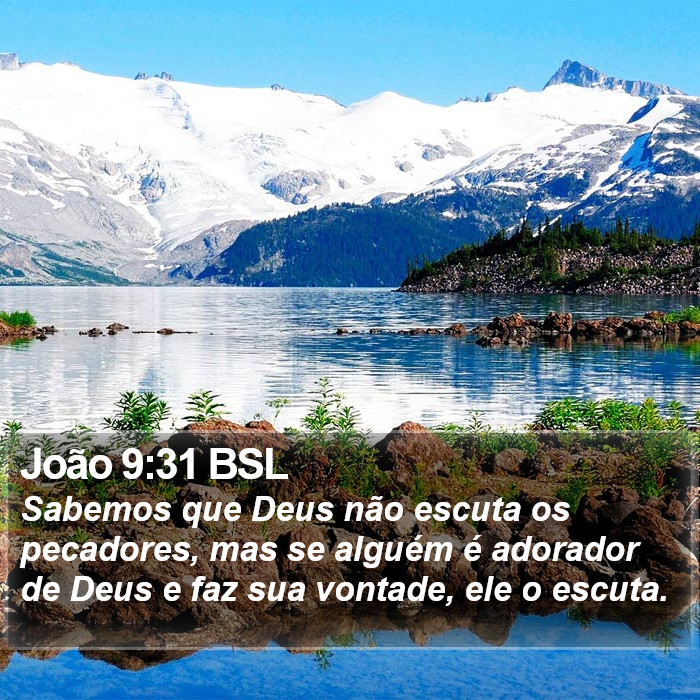 João 9:31 BSL Bible Study