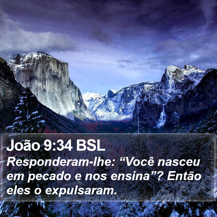 João 9:34 BSL Bible Study