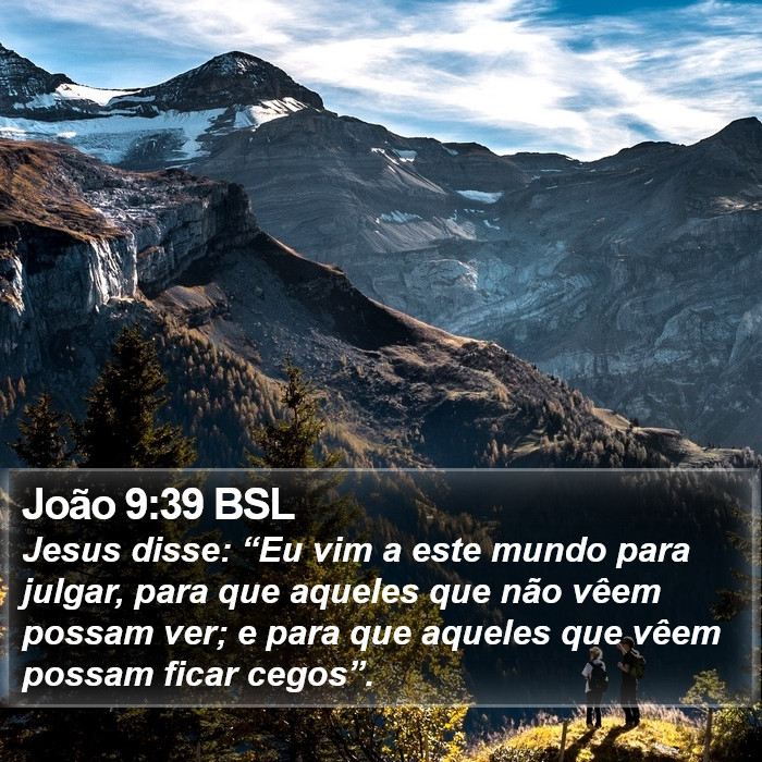 João 9:39 BSL Bible Study