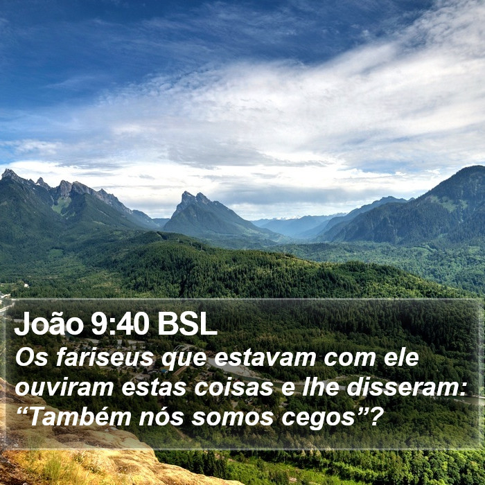 João 9:40 BSL Bible Study