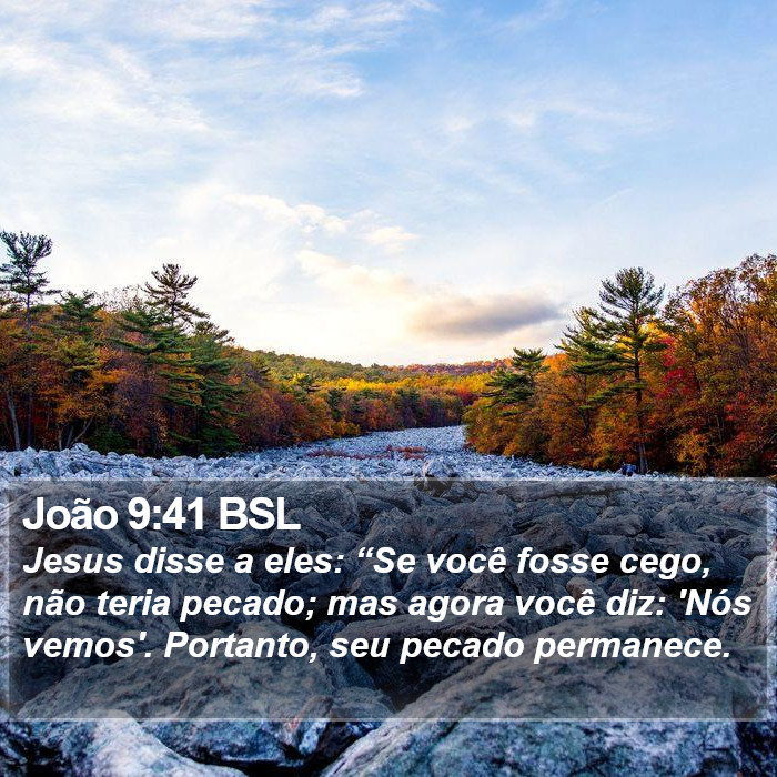 João 9:41 BSL Bible Study