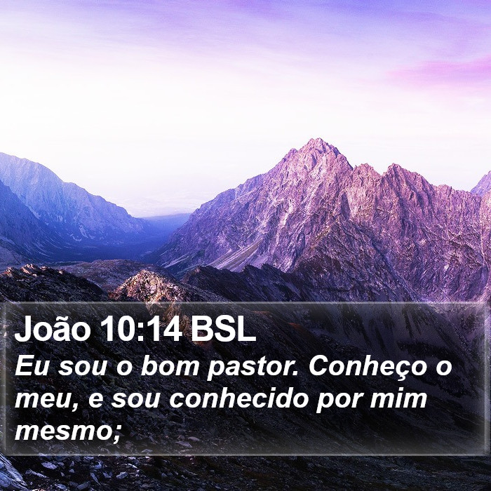 João 10:14 BSL Bible Study