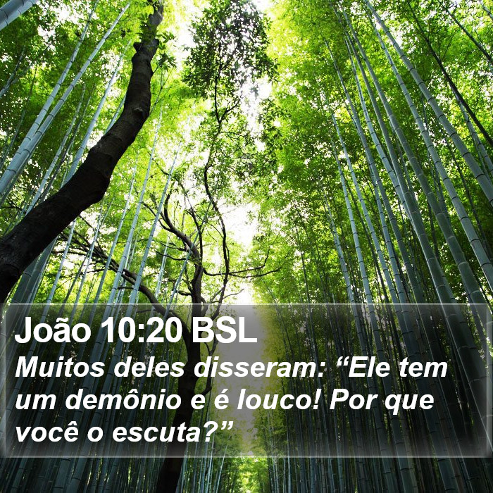 João 10:20 BSL Bible Study