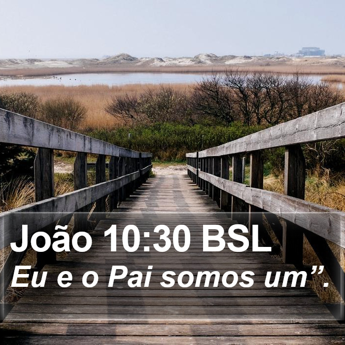João 10:30 BSL Bible Study