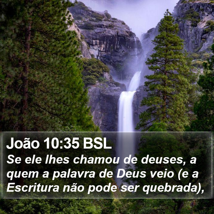 João 10:35 BSL Bible Study
