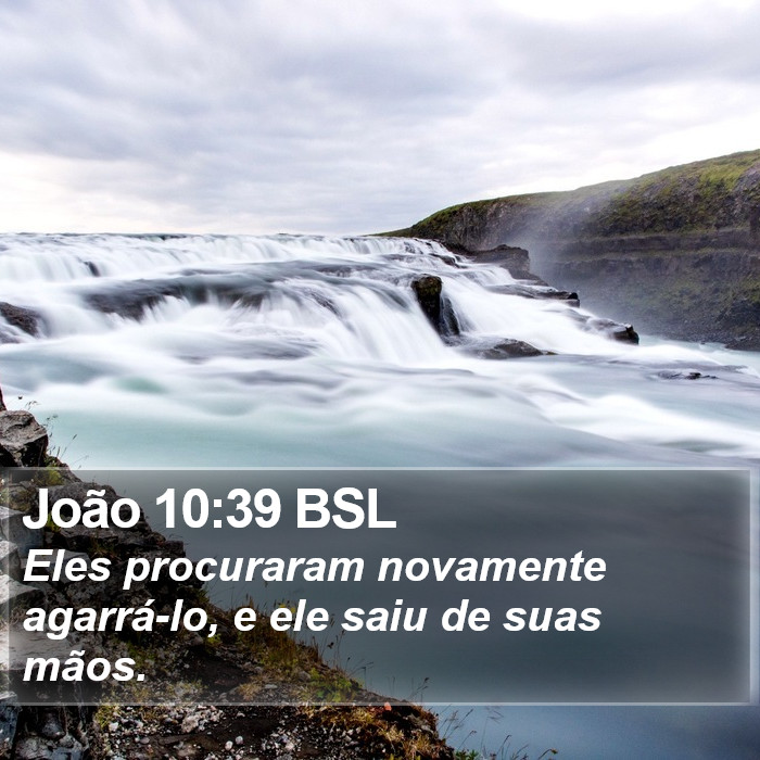 João 10:39 BSL Bible Study