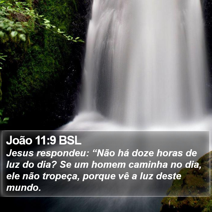 João 11:9 BSL Bible Study