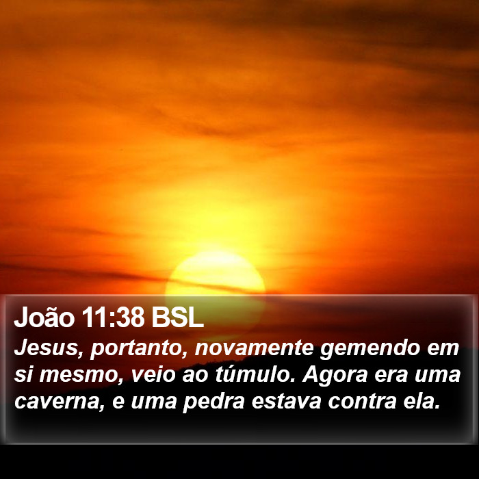 João 11:38 BSL Bible Study