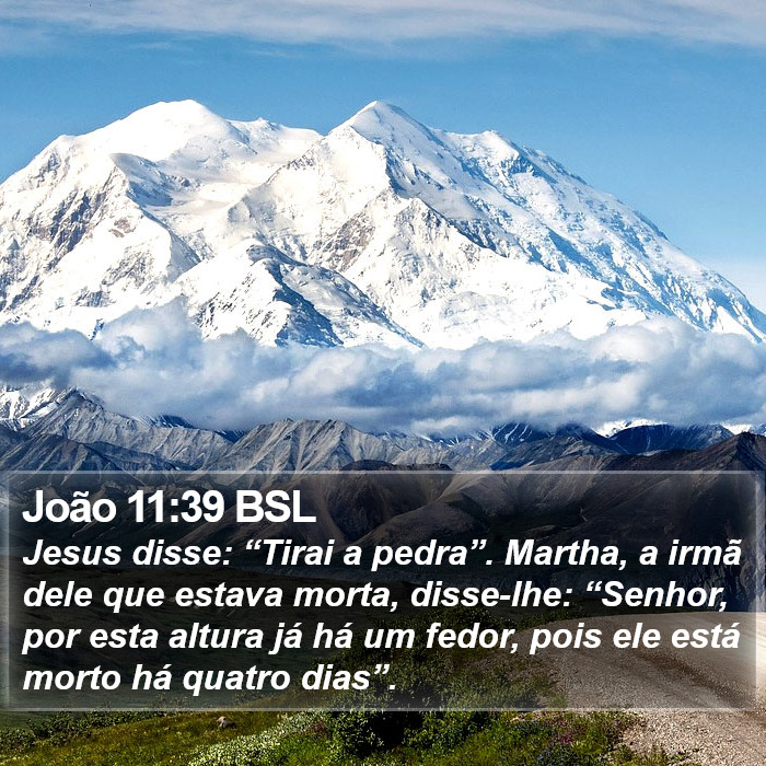 João 11:39 BSL Bible Study