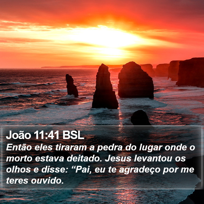 João 11:41 BSL Bible Study