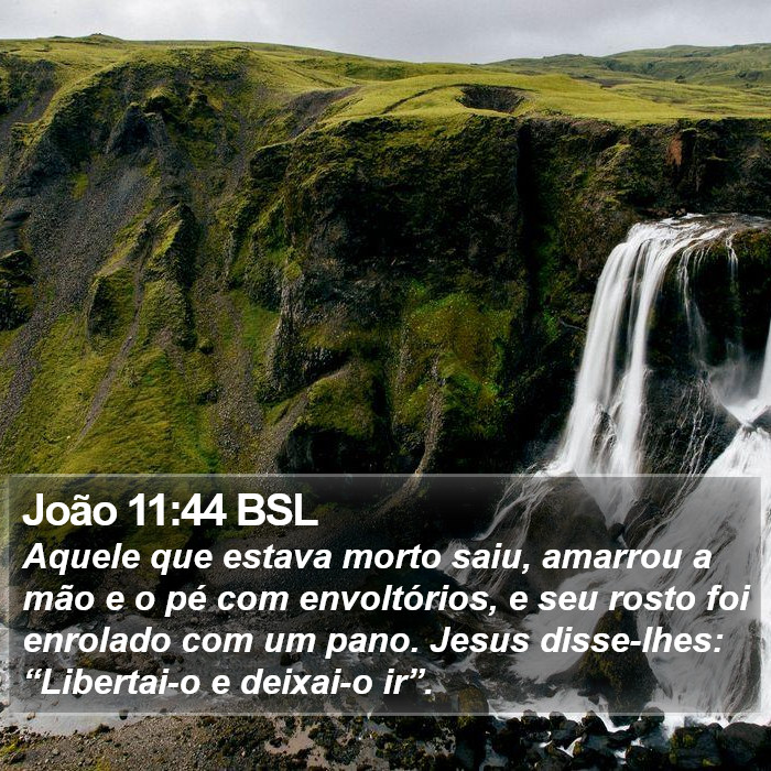 João 11:44 BSL Bible Study