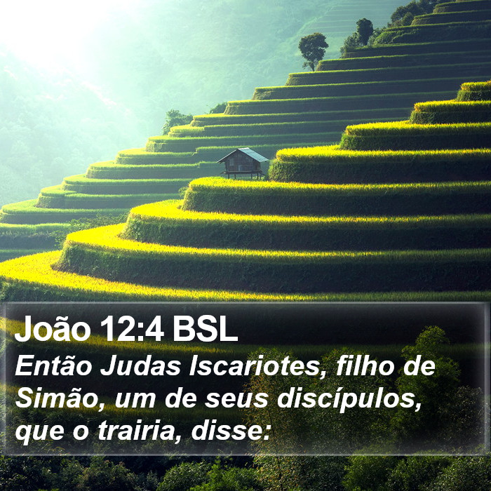 João 12:4 BSL Bible Study