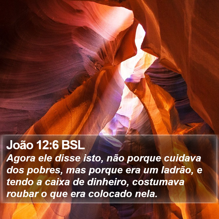 João 12:6 BSL Bible Study