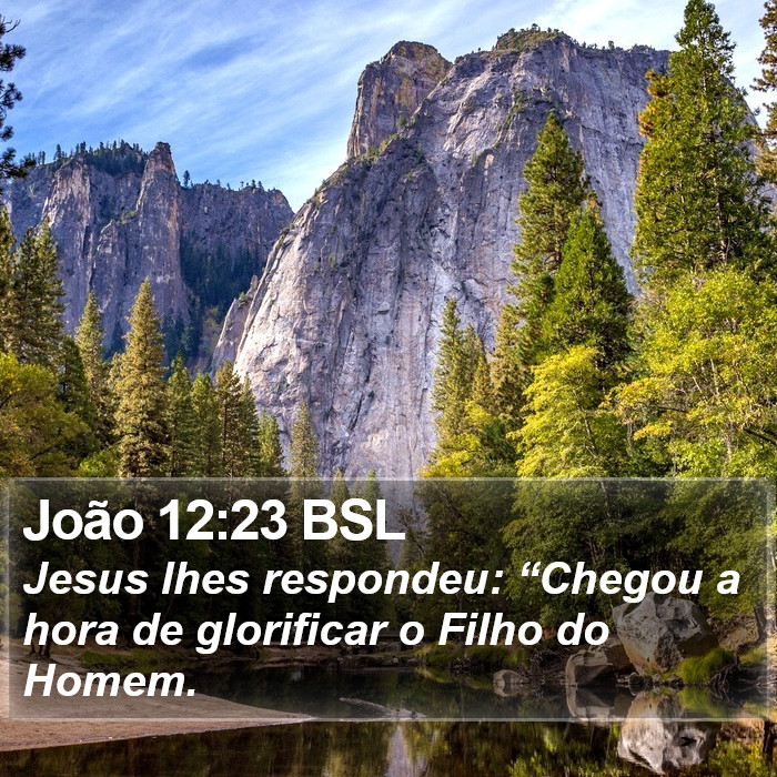 João 12:23 BSL Bible Study