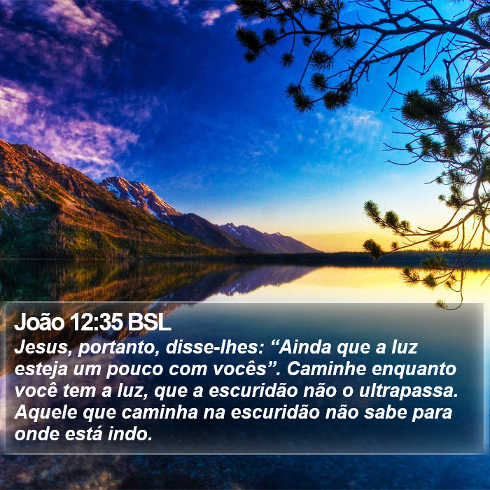 João 12:35 BSL Bible Study