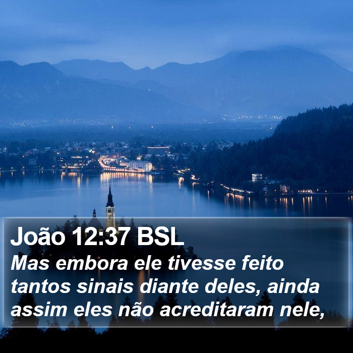 João 12:37 BSL Bible Study