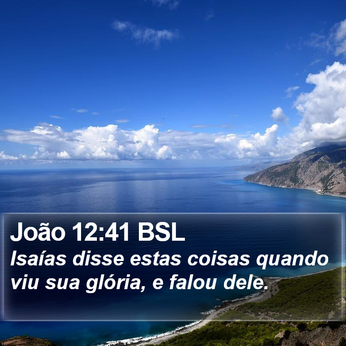 João 12:41 BSL Bible Study