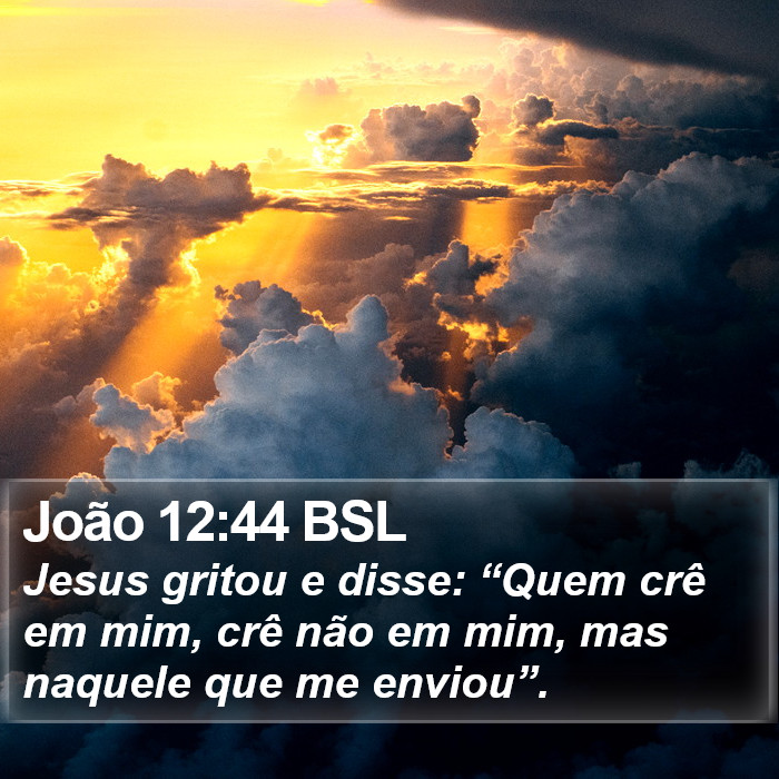 João 12:44 BSL Bible Study