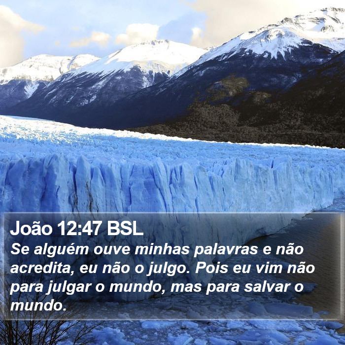 João 12:47 BSL Bible Study