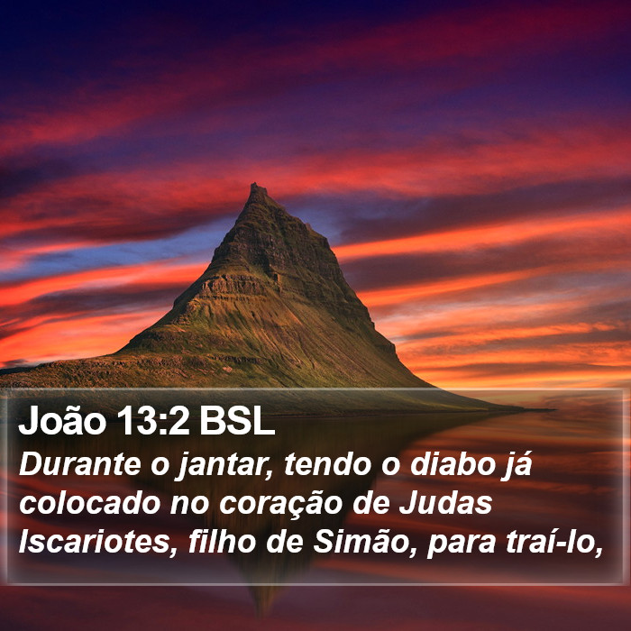 João 13:2 BSL Bible Study