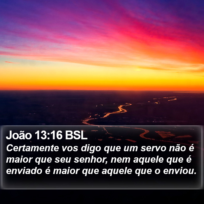 João 13:16 BSL Bible Study