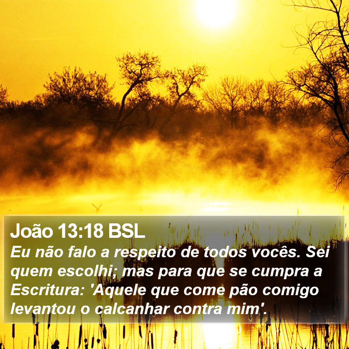 João 13:18 BSL Bible Study