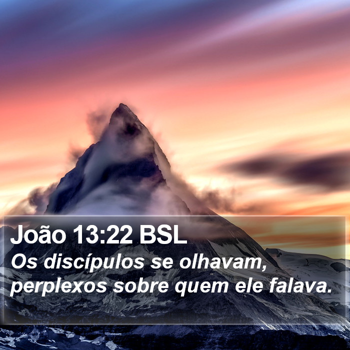 João 13:22 BSL Bible Study