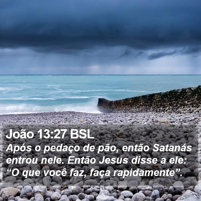 João 13:27 BSL Bible Study