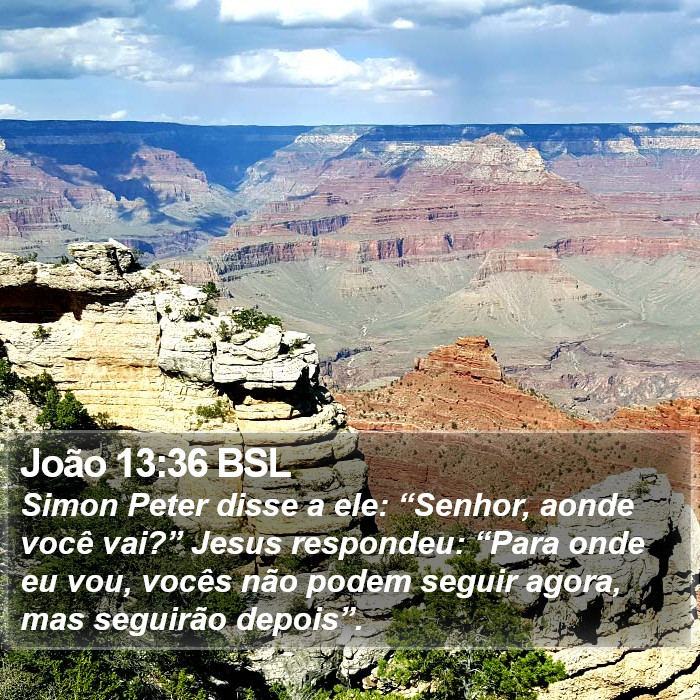 João 13:36 BSL Bible Study