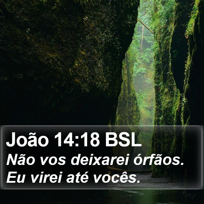 João 14:18 BSL Bible Study