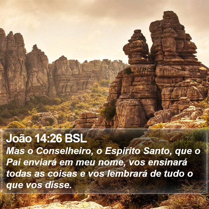 João 14:26 BSL Bible Study