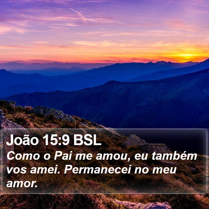 João 15:9 BSL Bible Study