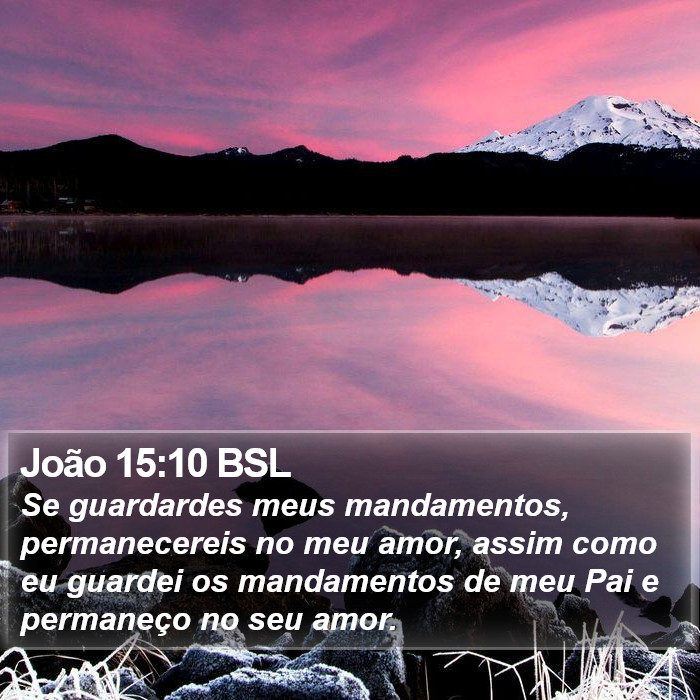João 15:10 BSL Bible Study