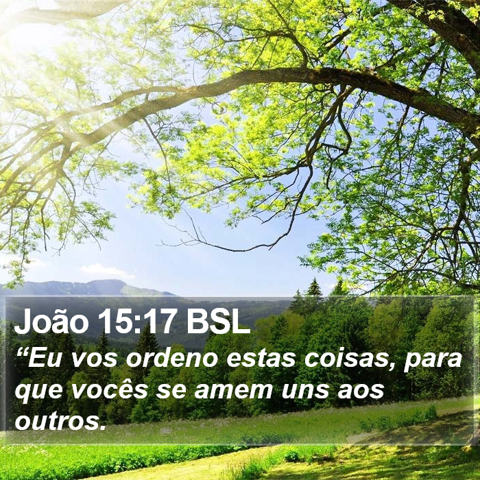João 15:17 BSL Bible Study
