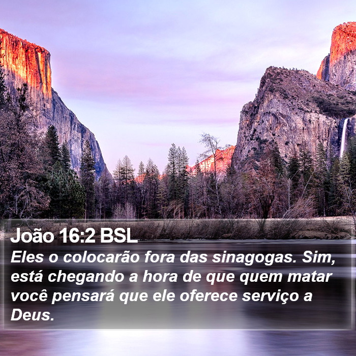 João 16:2 BSL Bible Study