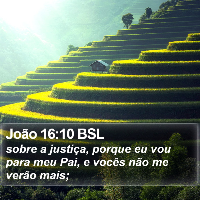 João 16:10 BSL Bible Study