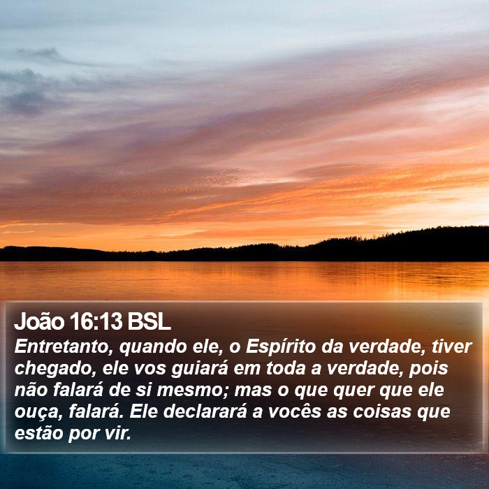 João 16:13 BSL Bible Study