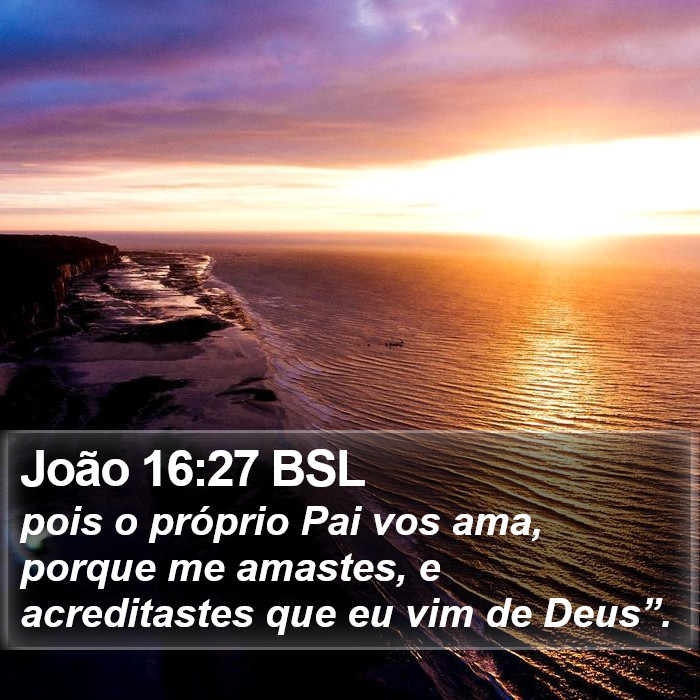 João 16:27 BSL Bible Study