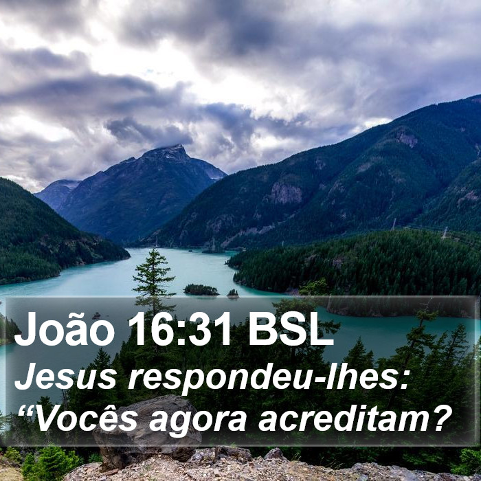 João 16:31 BSL Bible Study